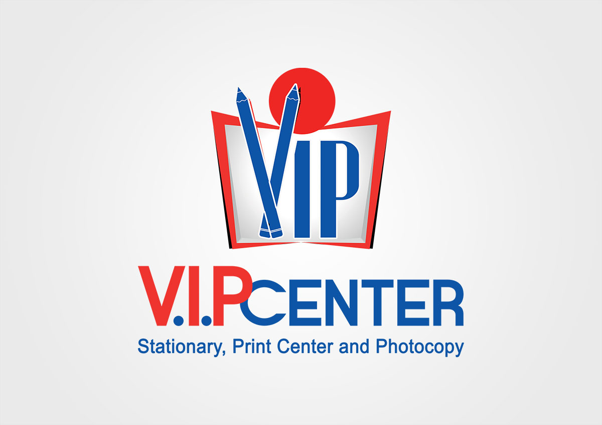 V.I.P Center Logo Design