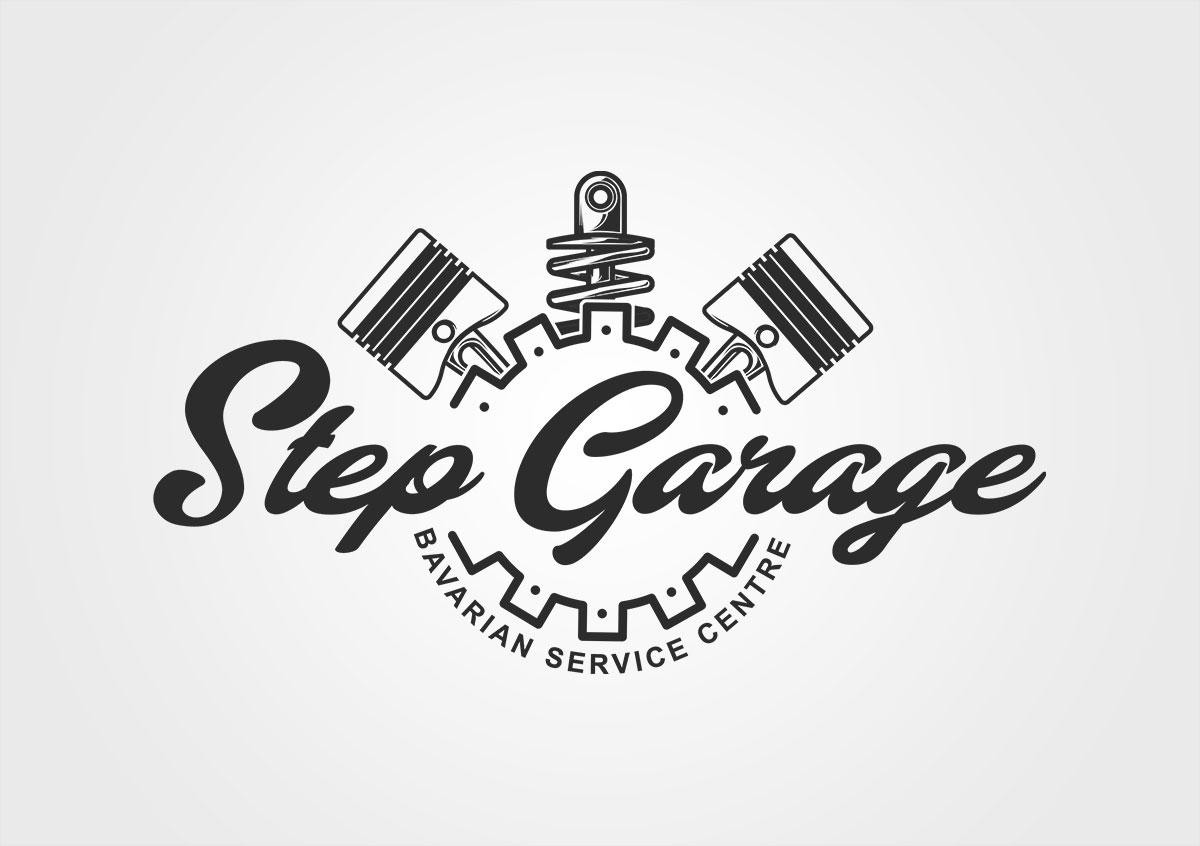 Step Garage Logo Design